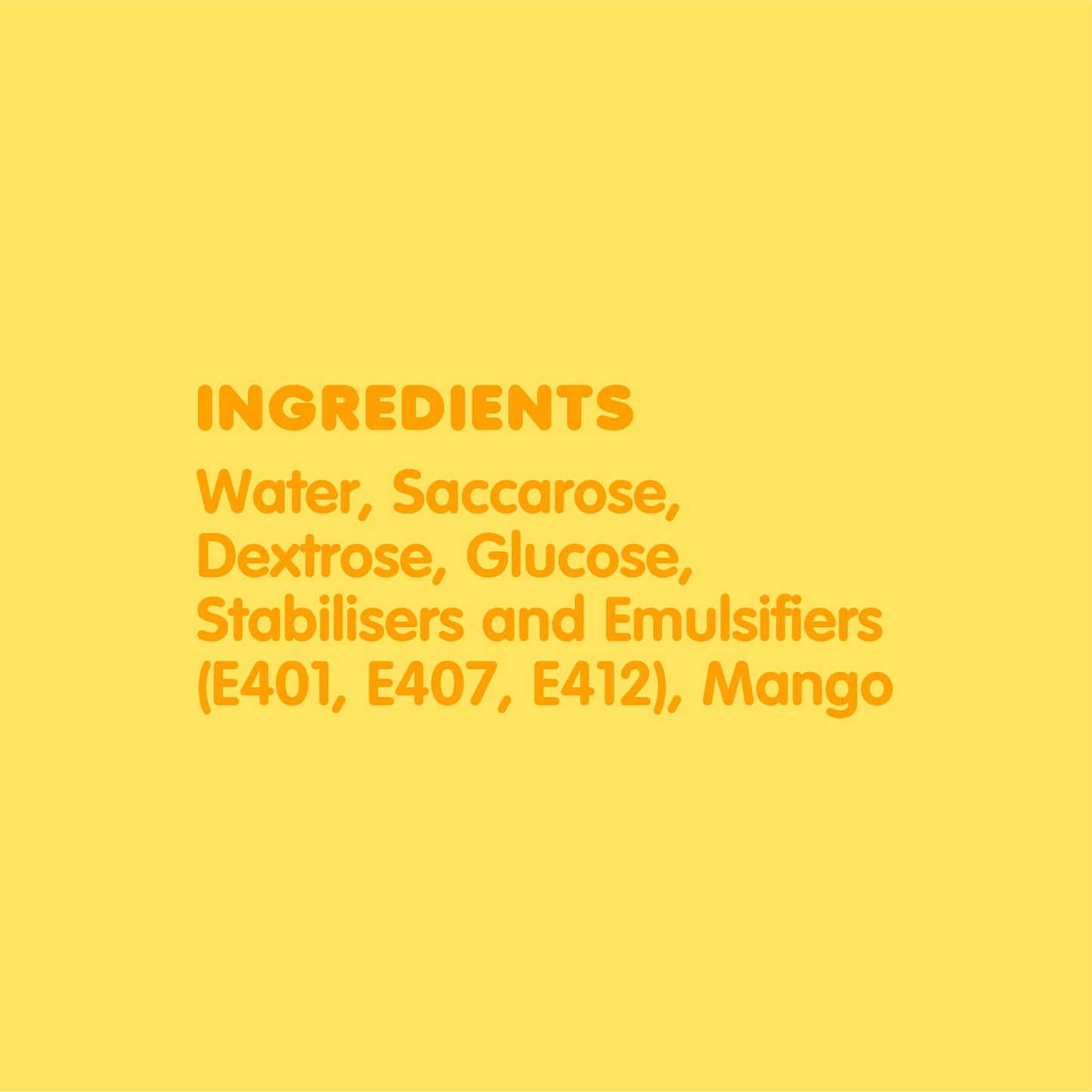 Smooze!™ Mango Sorbetto - Italian Crafted Plant-Based Sorbet (2 Tubs)