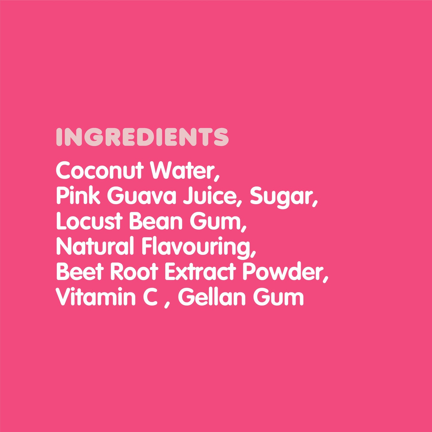 Smooze!™ Coconut Water Ice Bar - Pink Guava