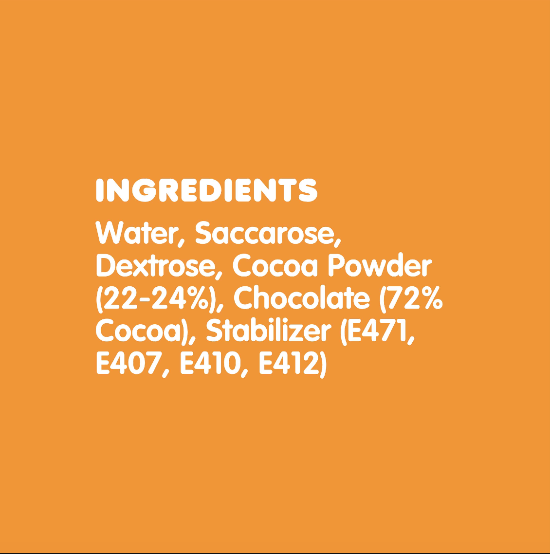 Smooze!™ Chocolate Sorbetto - Italian Crafted Plant-Based Sorbet (2 Tubs)