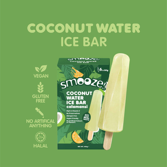 Smooze!™ Coconut Water Ice Bar - Calamansi